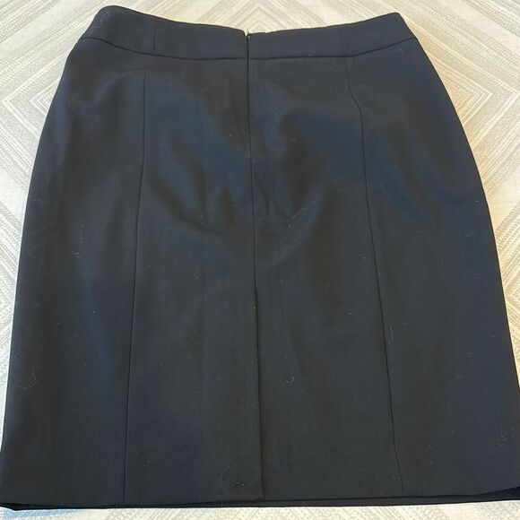 Calvin Klein Black Elegant Black Pencil Skirt - Size 2 - Picture 6 of 6
